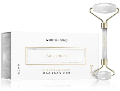 Zdjęcie produktu dla Rolka do masażu twarzy z czystego kwarcu (Face Roller)