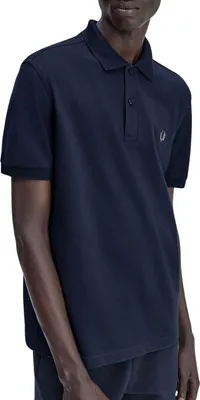 Produktbild von Fred Perry Herren Poloshirt Regular Fit Einfarbig