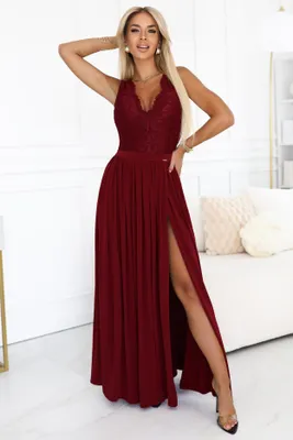 Produktbild von Numoco Formelle Frauenkleider Lea bordo S