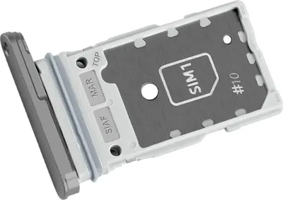 Image de Samsung, support SIM d'origine pour Galaxy S23 & S23 Plus, noir