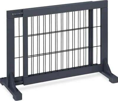 Image de Portail de sécurité rétractable gris