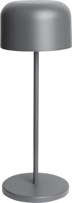 Obrázok produktu pre Stolová lampa Olympia Siena, okrúhla kupola, sivá, 300 mm