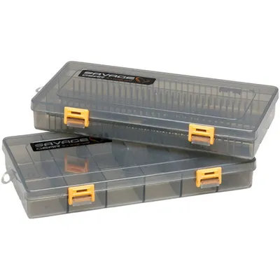 Produktbild von Savage Gear Flat Lure Box Smoke Kit Angelbox
