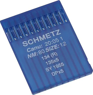Obrázok produktu pre Strojové ihly pre priemyselné šijacie stroje Schmetz 135X5 80