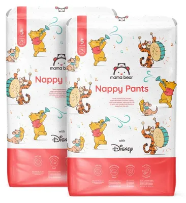 Immagine prodotto di Mama Bear - Disney - 70 pannolini - Taglia 5 (12-17 kg) - bianco