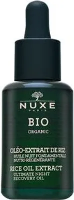 Image de Nuxe Bio Sérum Intensif Nuit Extrait d'Huile de Riz Huile de Récupération Ultime Nuit 30 ml
