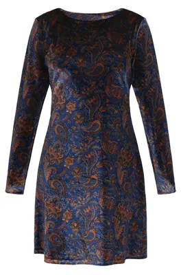 Produktbild von ESHA damen kleid - blau mehrfarben, XL