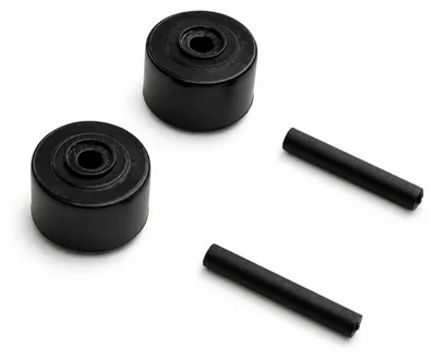 Produktbild von Electrolux 4055420931 Laufrollen klein 2x mit Achsen für Turbinendüse Stielstaubsauger