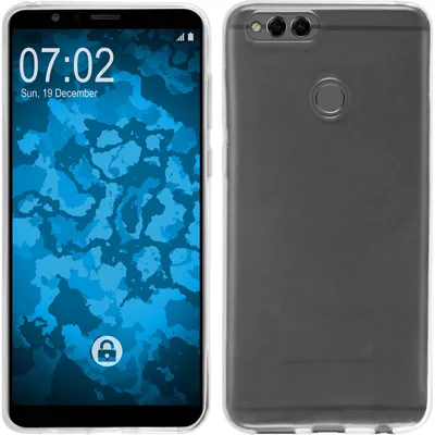 Produktbild von PhoneNatic Case kompatibel mit Huawei Honor 7x - clear Silikon Hülle Slimcase Cover
