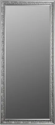 Produktbild von Casa Padrino Barock Spiegel Silber 72 x H. 162 cm - Handgefertigter Barock Wandspiegel