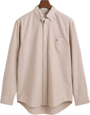 Immagine prodotto di Camicia Gant Oxford a maniche lunghe, beige, taglia XL, da uomo, beige, taglia XL