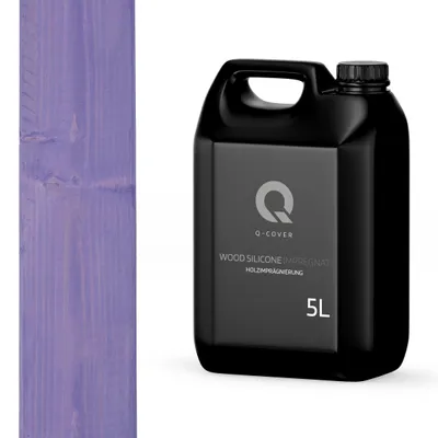 Produktbild von Holzimprägnierung | Lavender Blau  5L | 2 In1 Holzschutz | Farbimprägnierung | Imprägniermittel Holzschutz | mittel Imprägnierung Abperleffekt Alle
