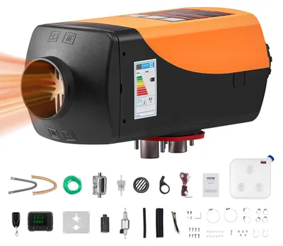 Immagine prodotto di Riscaldatore ausiliario diesel 8KW, nuovo - 12V - serbatoio carburante da 10L - riscaldatore diesel da esterno