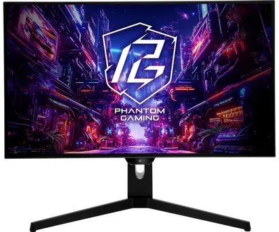 Produktbild von Asrock PGO27QFS, 68,6 cm (27"), 2560 x 1440 Pixel, Quad HD, OLED, 0,03 ms, Schwarz