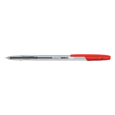 Obrázek produktu pro Berlingo pero kuličkové 1mm Tribase červené