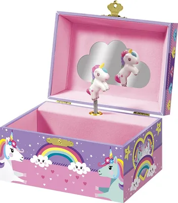 Produktbild von Totum unicorn Schmuckkästchen Spieluhr mit Spiegel und Einhorn