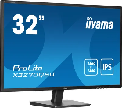 Zdjęcie produktu dla IIYAMA 80.0cm (31,5") X3270QSU-B1 16:9 2xHDMI+DP+3xUSB IPS retail