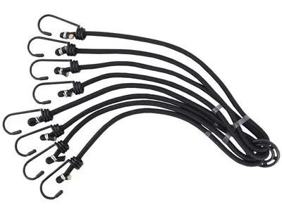 Produktbild von Elastische Schnüre - 8-armige Spinne zum Befestigen von Gepäck, 5 mm x 60 cm