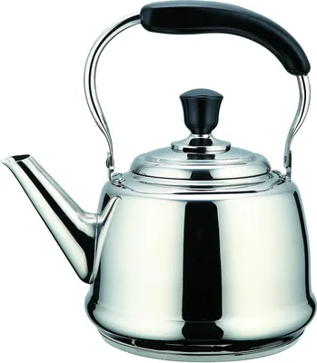 Produktbild von BEKA Claudette, 2,5 l, Edelstahl, Schwarz, Edelstahl, Keramik, Gas, Induktion, Versiegelte Platte