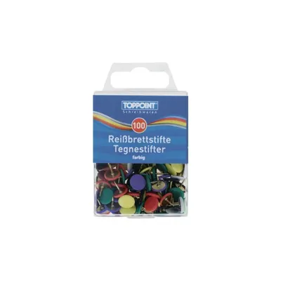 Produktbild von TOP Reißbrettstifte 24468 Reissbrettst Ift Farb.100er