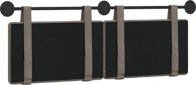 Image de Tête de lit suspendue GrisPolyuréthaneantique