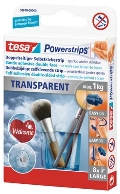 Produktbild von TESA 58810, Transparent, 8 Stück(e)