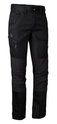Productafbeelding van Rogaland stretchbroek voor heren, met contrasterende details (zwart), maat 50