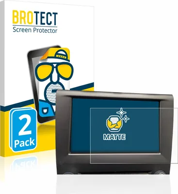 Produktbild von 2x BROTECT Schutzfolie für Ford Mondeo S&S Business sync 3 2016 Displayschutz Displayschutzfolie Folie Matt Entspiegelungsfolie