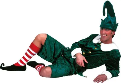 Produktbild von Kostüm Holly Jolly Elf 52-54