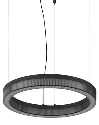 Obrázok produktu pre Závesné LED svietidlo Ideal Lux 3000 K, čierne, IP20, CROWN 339139