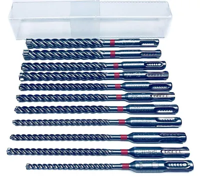 Produktbild von 11 tlg. Hilti Bohrer SET - SDS PLUS - TE CX M1 5/120 +-6-6-6-8-8-8-10-10-12-12/170mm Hammerbohrer