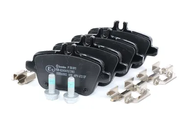 Produktbild von BREMBO Bremsbeläge Satz Hinten passend für MERCEDES-BENZ B-Klasse (W246, W242) P 50 091