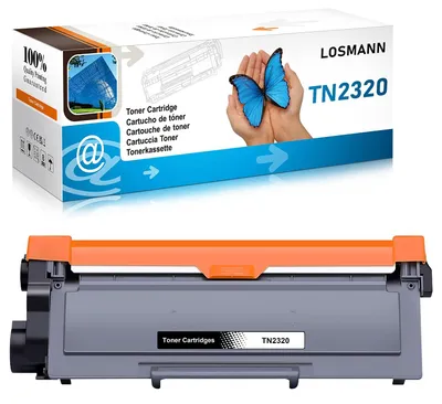 Image de Cartouche de toner LOSMANN, compatible avec Brother TN-2320 TN2320, pour les modèles Brother DCP-L2500D, L2520DW, L2540DN, L2560CDN, L2560CDW, L2560DN, L2560DW, L2700DW, MFC-L2701, L2700DN, L2700DW, L2701DW, L2703DW, L2720DW, L2740CW