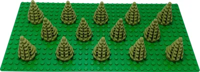 Zdjęcie produktu dla LEGO: kleiner Baum, Fichte, Olivgrün