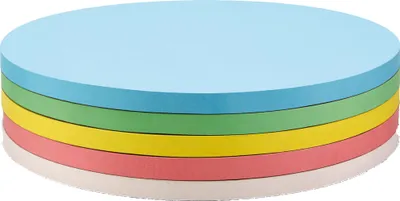 Immagine prodotto di magnetoplan 111151890 magnetoplan Moderationskarten Kreise, selbstklebend, 190 mm