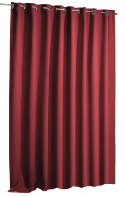 Produktbild von Verdunklungsvorhang beere Ösen 135x175 cm Vorhang blickdicht Gardine