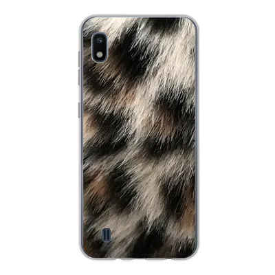 Produktbild von MuchoWow® Handyhülle Schutzhülle Hülle für Samsung Galaxy A10 Nahaufnahme Pantherdruck Silikon Softcase Handy Hülle - Schutzhülle