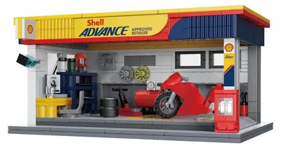 Image de Jamara CaDA Shell Station service 1:30 Bricks