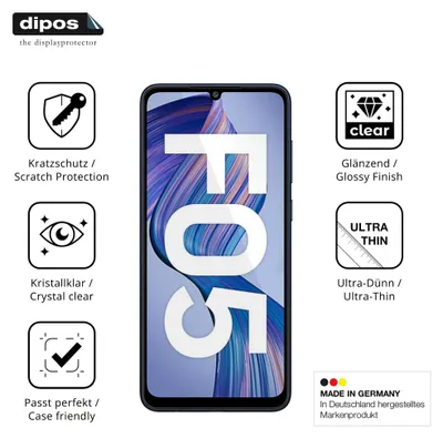 Immagine prodotto di 4x Pellicola Protettiva per Samsung Galaxy F05 Protezione Schermo Claro Display dipos