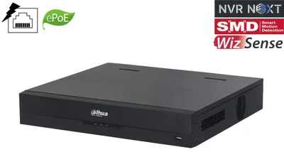 Produktbild von Dahua NVR5416-16HP-EI2 NVR 16 Kanal 16 PoE Videorekorder WizSense SMD