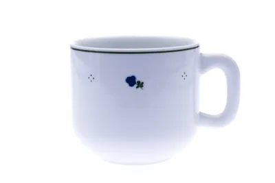 Obrázek produktu pro Velký hrnek, porcelán, modré kytičky, 550 ml, G. Benedikt