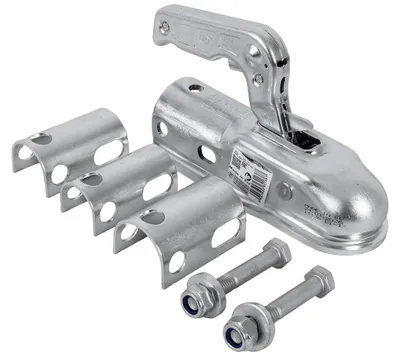 Produktbild von Steelpress Zsk-1700D+Z2 Kugelkupplung Für 1700 Kg Anhänger Mit 35-50 Mm Rohrzugstange