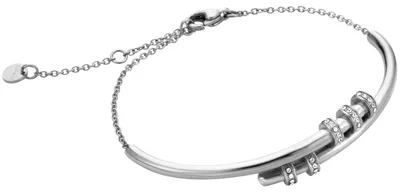 Produktbild von Esprit ESBR00342117 Damen Armband Edelstahl Silber weiß 22 cm