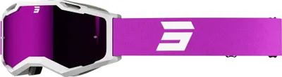 Image de Lunettes de motocross Shot Iris 2.0 Tech, blanc/rose, taille unique