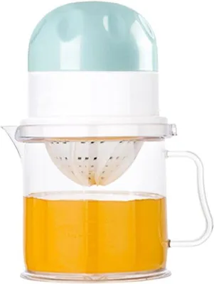 Produktbild von Handgepresste Citrusfrüchte, 400 ml Handpers für Zitrusfrüchte, Orange Handpers für Reisen, Camping, Picknick