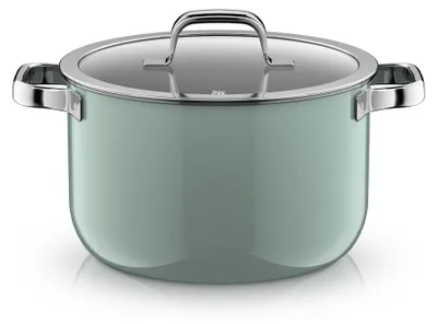 Image de WMF Fusiontec Mineral Pro, Kochtopf mit Deckel, 24 cm, Eucalyptus Haze 3201114169 4000530760654