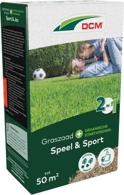 Productafbeelding van Graszaad 2-in-1 Speel & Sport 50 M2 (1 kg) DCM
