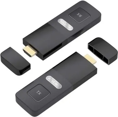 Image de Adaptateur HDMI Aisens ASWL-H2K30M001-BK Noir