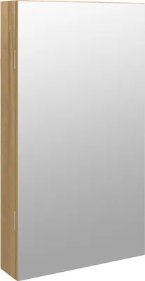 Produktbild von vidaXL Spiegel-Schmuckschrank mit LED-Beleuchtung Wandmontage