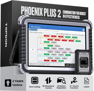 Produktbild von Diagnosegerät für Autos – OBD2-Scanner – Autodiagnosetool – Fehlercode-Lesegerät – Steuergeräte-Scanner